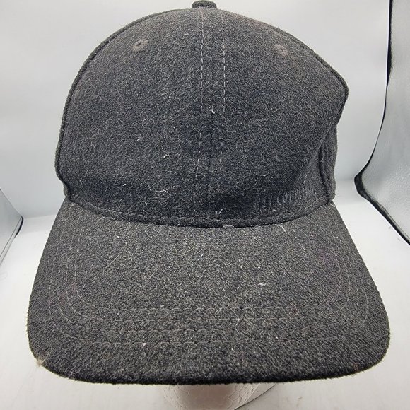 REI Cooperative Wool Blend Charcoal Gray Snapback Baseball Hat